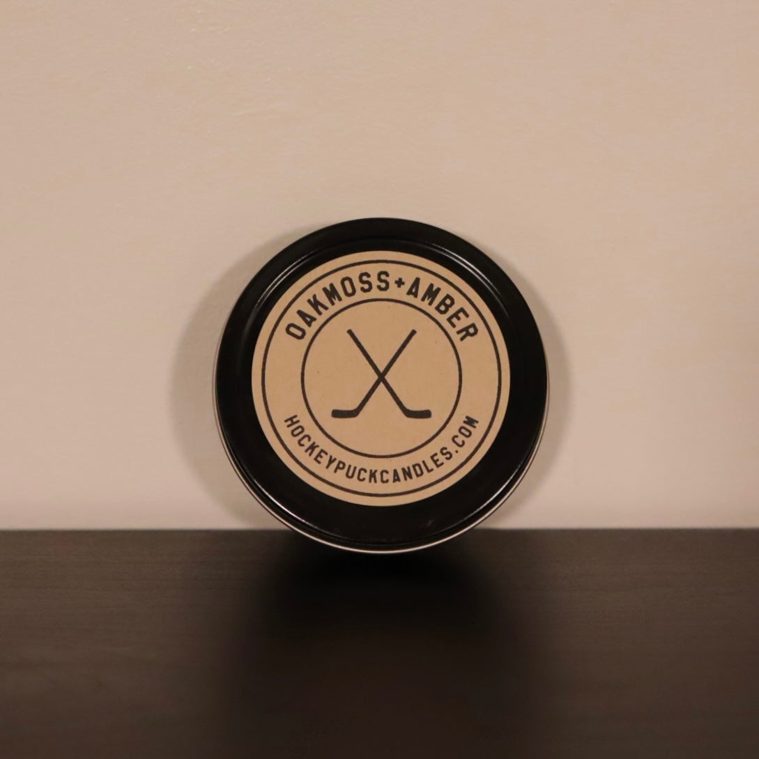 Hockey Puck Candle | 3 oz Candle | Soy Wax | Vandal Candle Co.